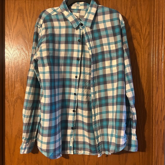 American Eagle Outfitters Other - American Eagle Outfitters Blue and White Checkered Men's Shirt